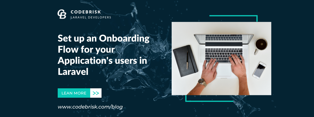 Set Up an Onboarding Flow for Application's Users in Laravel cover image